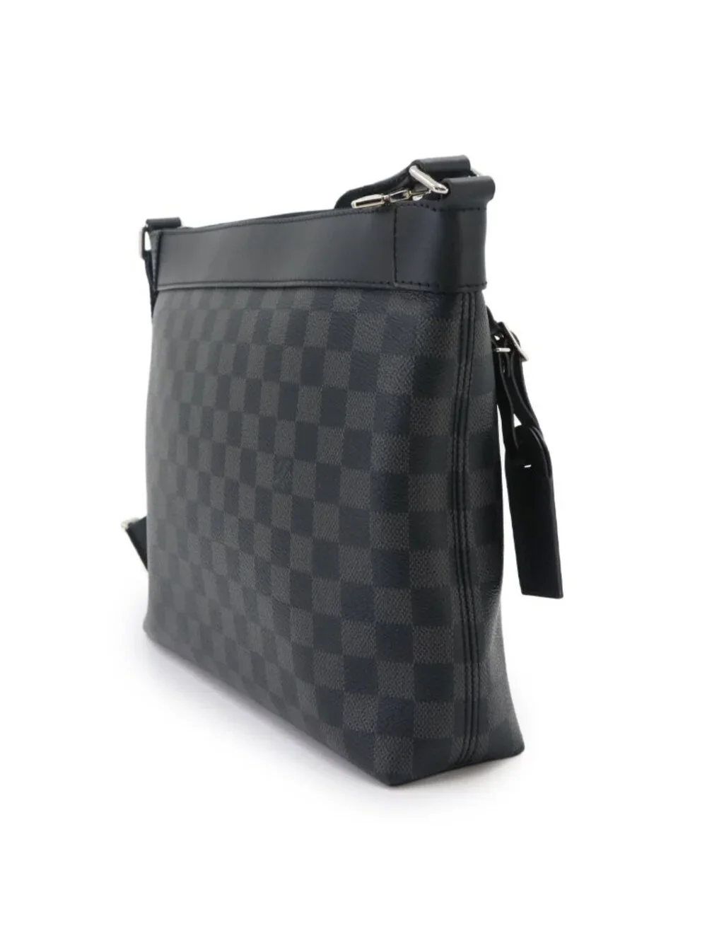 Louis Vuitton Damier Graphite Mick PM NM Shoulder Bag Black Gray